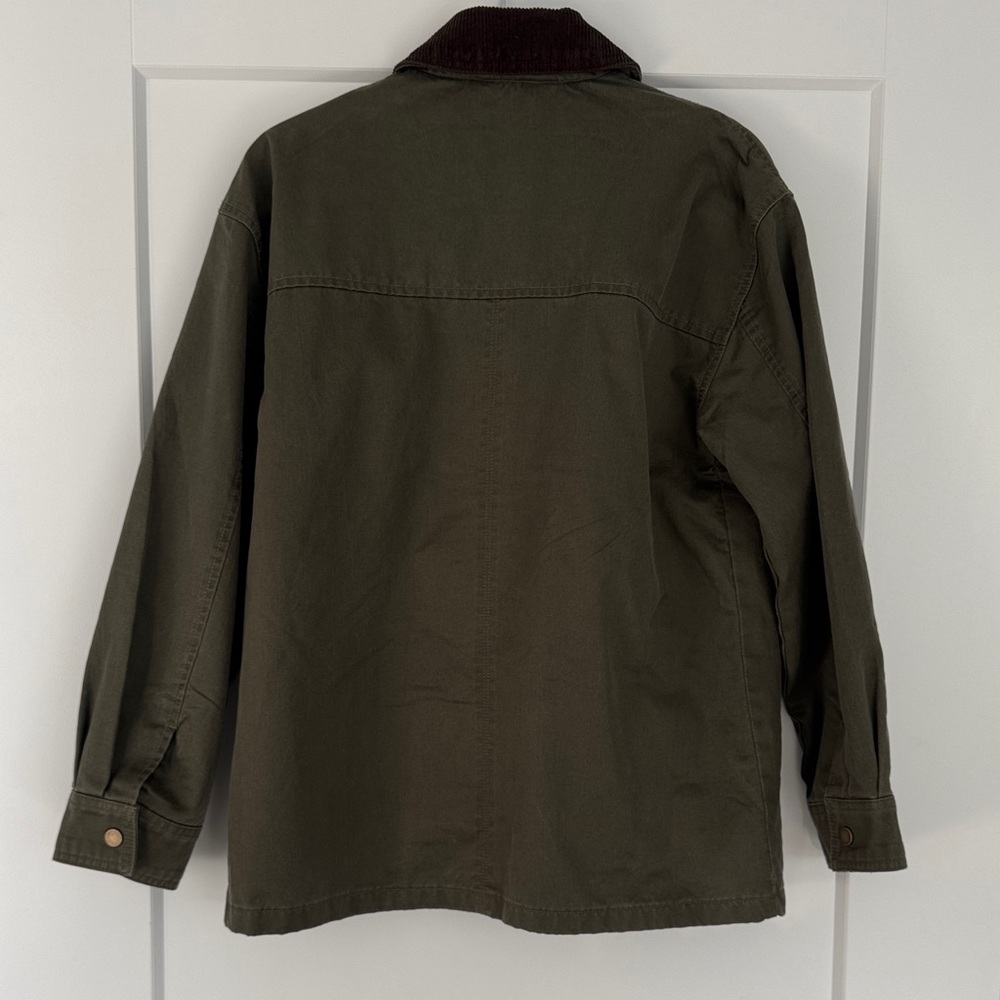 Abercrombie Mid-length Waxed Barn Jacket - Picture 4 of 4